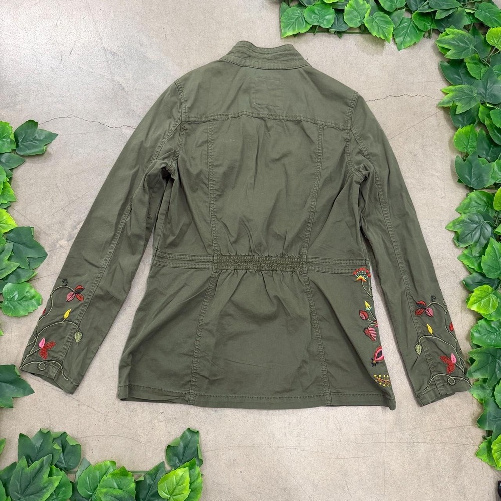 Sonoma Goods for Life Embroidered Floral Utility Jacket - Picture 8 of 8